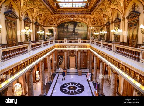 Interior of Casino de Monte-Carlo, Monaco Stock Photo - Alamy