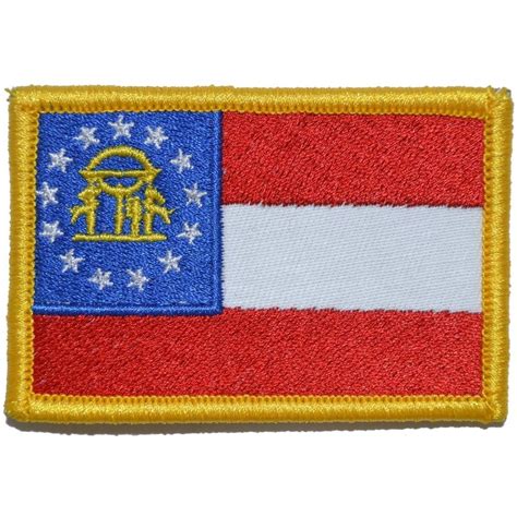 Georgia State Flag - 2x3 Patch | Tactical Gear Junkie