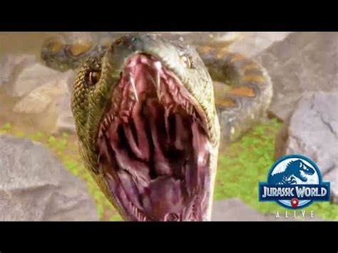 NEW TITANOBOA OFFICIAL LAUNCH TRAILER (JURASSIC WORLD ALIVE) - YouTube