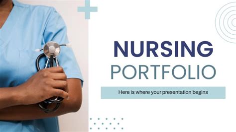 Nursing Portfolio | Google Slides & PowerPoint template