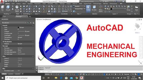 AutoCAD Mechanical Tutorial (For Beginners) YouTube