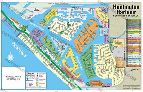 Huntington Harbour Map, Huntington Beach, CA – Otto Maps