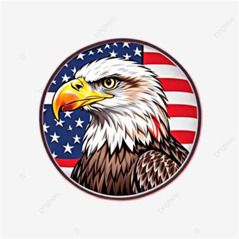 Eagle With Usa Flag Logo Design, Eagle With Usa Flag, Logo Design ...