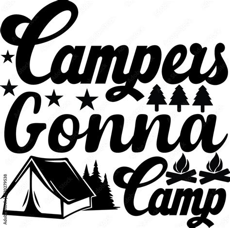 Camping svg design Stock Vector | Adobe Stock