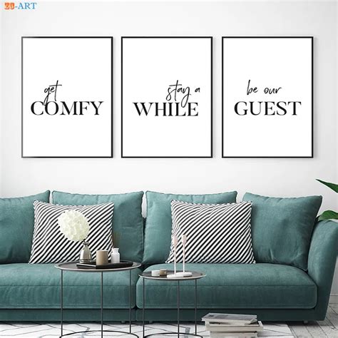 Simple Quotes Canvas Painting Minimalist Wall Art Posters and Prints ...