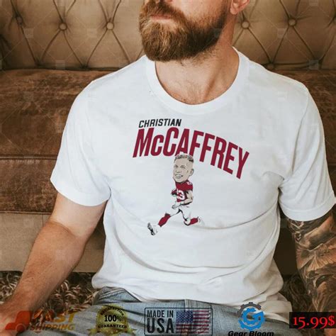 Christian McCaffrey San Francisco 49ers caricature 2023 shirt - Gearbloom