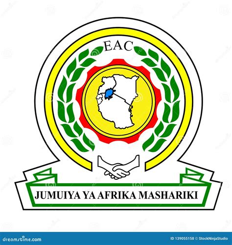 3D East African Community Flag. Stock Image | CartoonDealer.com #88855879