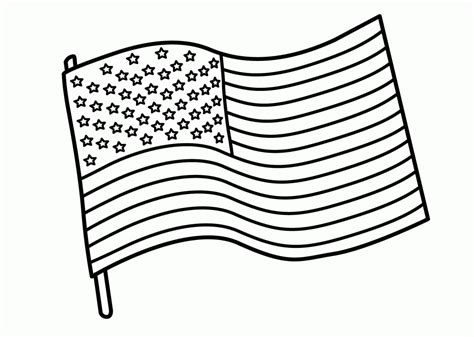 American Flag Coloring Pages - Best Coloring Pages For Kids