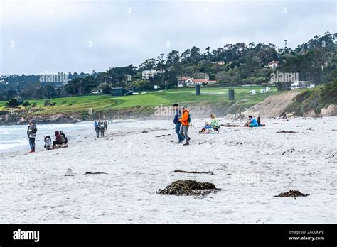 Carmel-By-The-Sea, Carmel Beach Stock Photo - Alamy