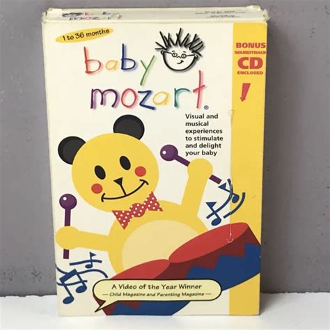 BABY EINSTEIN MOZART VHS Video Tape BUY 2 GET 1 FREE! Infant Music *NO ...