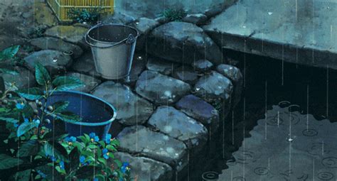 Anime Scenery Rainfall GIF - Find & Share on GIPHY