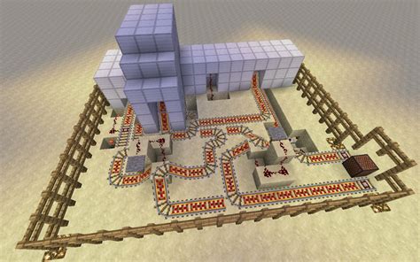 Advanced Minecart Station Minecraft Map