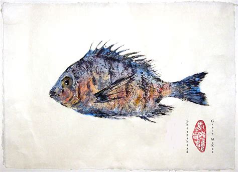 Pisces Prints: Gyotaku Prints