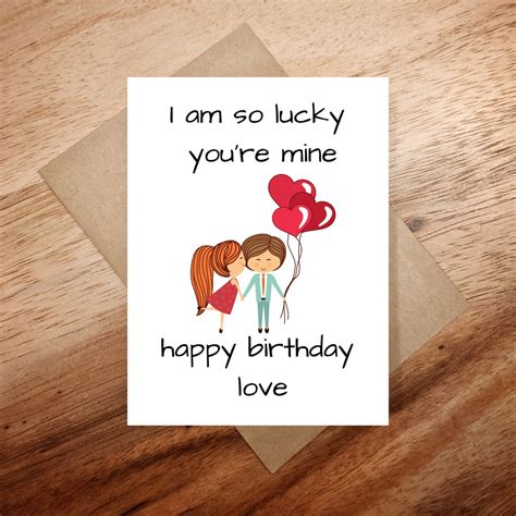 Happy Birthday to My Love, Birthday Card, Birthday Love Card, Happy ...