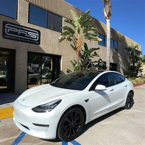 Tesla Model 3 White Aero Wheels