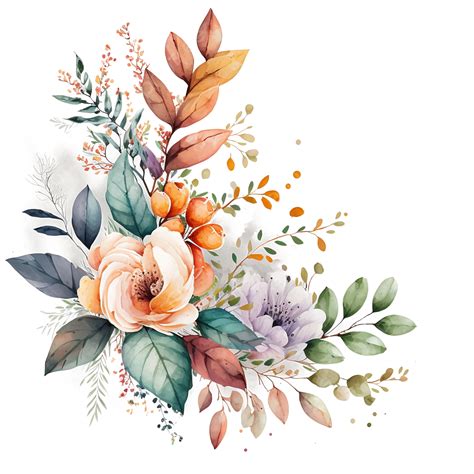 Watercolor Flowers Png Pack | Best Flower Site