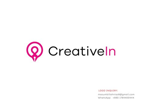 creativein design agency logo, logos, logo design and branding by Masum ...