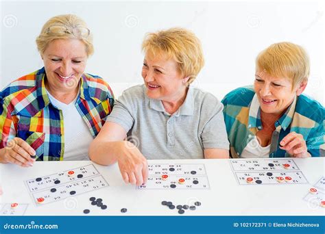 Senior People Playing Board Games Stock Image - Image of adults ...