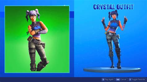 Skin Crystal Fortnite Wallpaper