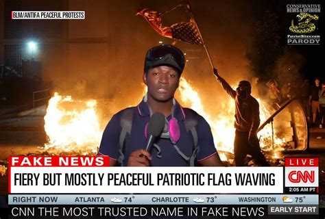 CNN Wins Fake News Media Awards with “Fiery But Mostly Peaceful ...