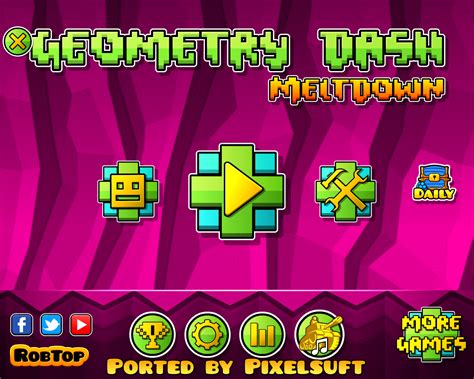 Geometry Dash Meltdown PC Port file - IndieDB