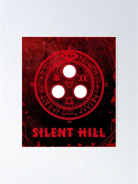 "Silent Hill Symbol" Poster for Sale by Nec-romancer | Redbubble