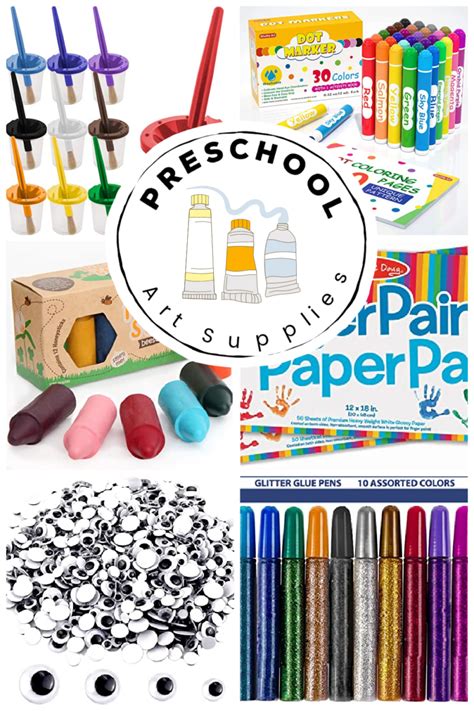 Preschool Art Supplies - Preschool Arts and Crafts