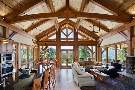 17 Timber Frame Homes That Make You Want To Stay Inside