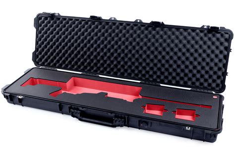 Pelican 1750 Custom Foam Insert with Case | GunFoam.com