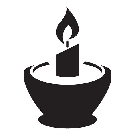 candle icon logo vector design template 37204693 Vector Art at Vecteezy