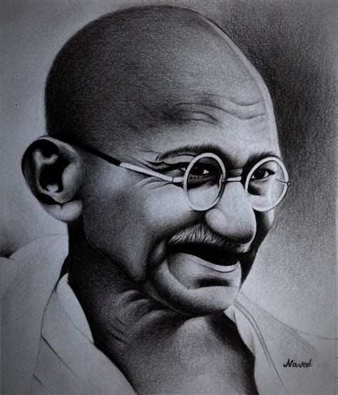 Sketch of Mahatma Gandhi | Sketch of Gandhiji | Gandhiji Pencil Sketch ...