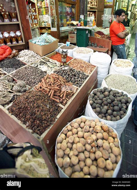 Various spices are on sale at a store of a souq in Dubai, UAE, 08 April ...