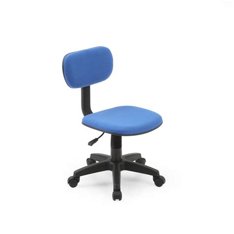 Hodedah Armless, Adjustable, Swiveling Kids Desk Chair, Blue - Walmart ...