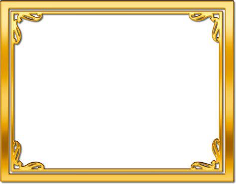 border design certificate png - Clip Art Library