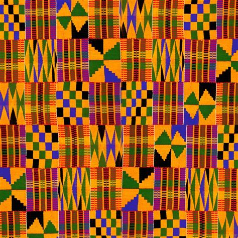 Traditional Kente Cloth Patterns