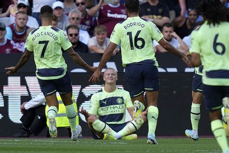 Erling Haaland celebration: Why Man City striker opts for yoga pose ...