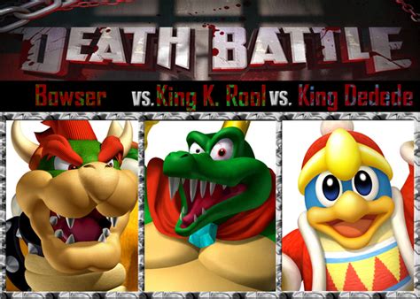 Image - Bowser vs. King K. Rool vs. King Dedede.png | Death Battle ...