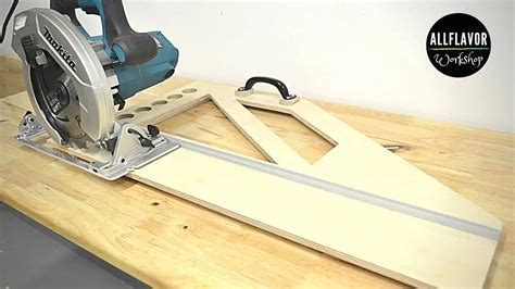 4 Simple DIY Circular Saw Guides (Best For Beginners) | AllFlavor Workshop