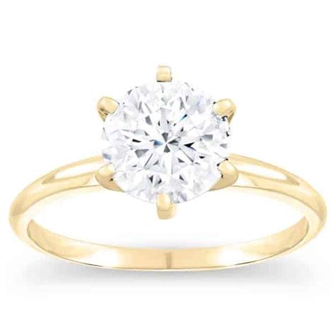 1ct Lab Grown Diamond Solitaire - The Jewelry Exchange | Direct Diamond ...