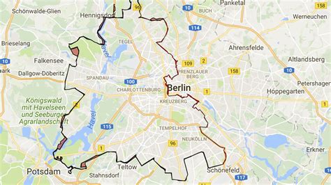 Berlin wall map - snojob