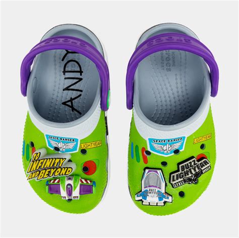 Crocs Buzz Lightyear Classic Clog Infant Toddler Sandals Green White ...