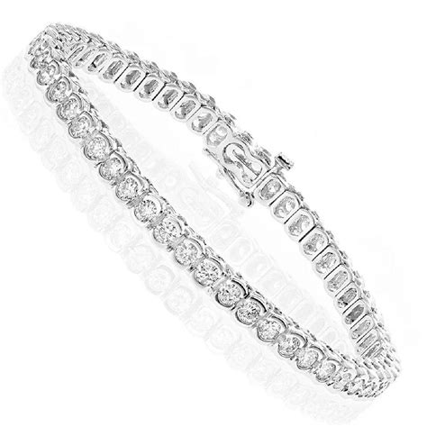 14k Gold White Lab Grown Diamond Bracelet at Rs 470395 in New Delhi ...