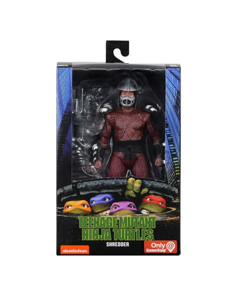 NECA TMNT 1990 Movie 7-Inch Shredder, Foot Soldiers, and Splinter ...