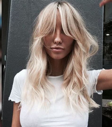 Long Blonde Hair With Bangs – Telegraph