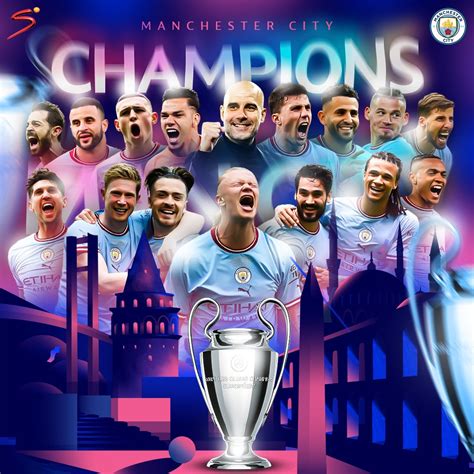 Manchester City UEFA Champions League 2023 Champions - Wallpaper Cave