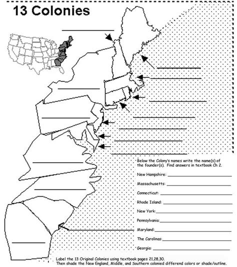 13 Colonies Flag Coloring Page