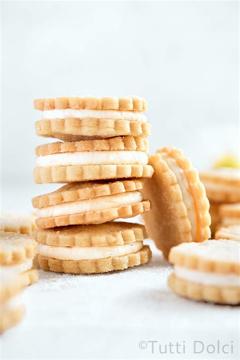 Vanilla Citrus Sandwich Cookies - Tutti Dolci Baking Recipes