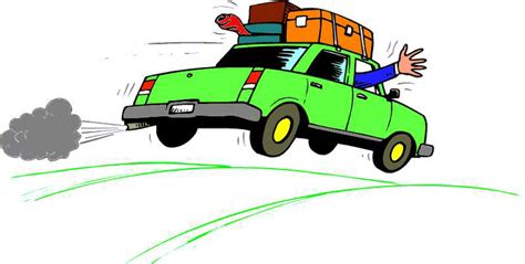 Cartoon Car On Road - ClipArt Best