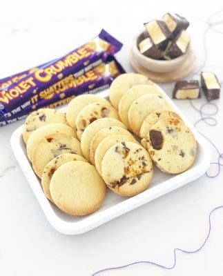 Violet+Crumble+Cookies+Recipe | Crumble cookie recipe, Crumble recipe ...