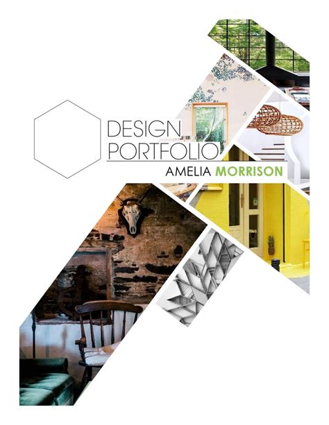 Interior Design Portfolio Cover Ideas